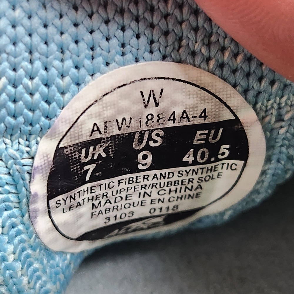 Altra Vali Shoes Womens 9 Blue Light Knit Casual Walking‎ Sneakers AFW1884A-4 - Picture 8 of 10